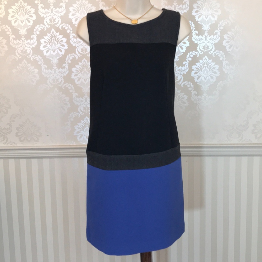🌻Ann Taylor LOFT Sleeveless Colorblock Shift Dress🌻